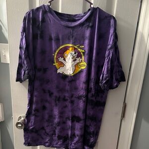Buc-ee's Purple Tie-Dye T-Shirt XL